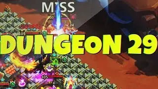 the FORGOTTEN TRIAL | DUNGEON 29 | CASTLE CLASH