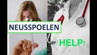 Hoe spoel je je neus?