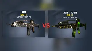 Dead Trigger 2 Gameplay video_weapon comparison : XM8 vs ACID STORM  (MK11) with mission only