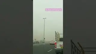Dubai sandstorm #UAE #Dubai #sandstorm #weather