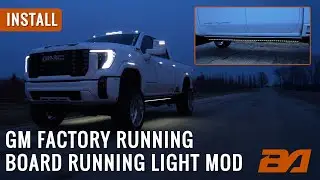 Boost Auto Factory Power Running Board Light Mod | 2019+ Silverado & Sierra 1500, 2020+ 2500/3500 HD