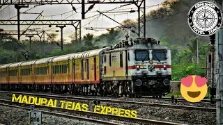 22671/Chennai Egmore - Madurai Tejas Express.....#trending #tamil #22671 #tejas #thiruslim #viral