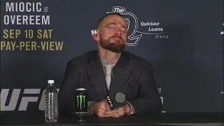 Emotional CM Punk tears up after UFC 203 loss
