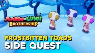Mario & Luigi Brothership Frostbitten Toads Side Quest Guide