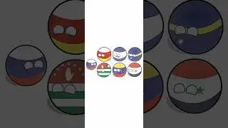 Russo-Georgian War in a nutshell (Part 2) #countryballs #countryball #russia #russian #georgia