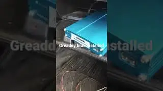 Just got the greddy emanage blue installed