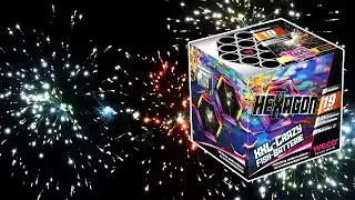 Hexagon/Firefly von Weco |&nbsp;29&euro; Feuerwerk Batterie |&nbsp;R&ouml;der Testschie&szlig;en 2024