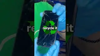 Recycle your broken iPhones with Gizmogo! gizmogo.com #iphone #apple #recycle #sustainability