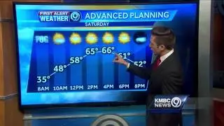 Bryan Busby says the weekend looks nice