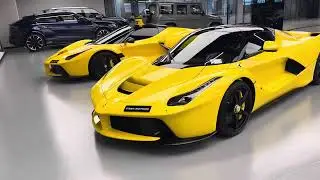 LA Ferrari Aperta hybrid süper sports car 70 year anniversary of Ferrari production