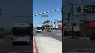 OC Bus route 33 SB Magnolia @ Katella 8/28/23