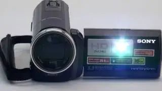 Обзор и первый взгляд на Sony Handycam HDR-PJ10