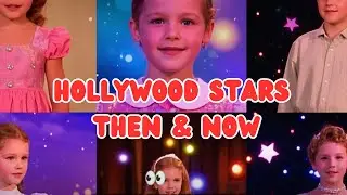 HOLLYWOOD STARS NOW AND THEN #celebritycompilation