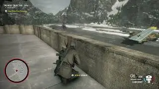 Sniper Elite 4: Using Artillery On Bohm's Plane