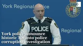 York Regional Police presser details historic level of police corruption for Toronto