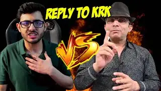 Reply to KRK || @CarryMinati Roasted KRK || KRK ROAST