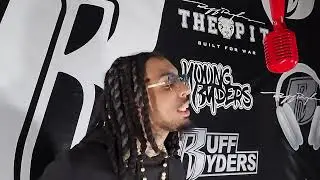 Justo B in THE PIT on Ruff Ryders Radio...produced by The Ryde Along
