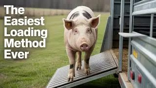 The Secret Trick to Loading Pigs in a Trailer (Idaho Pasture Pigs Made EASY!)