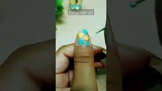 Easy flower nail art 💅#theartist #shorts #ytshorts