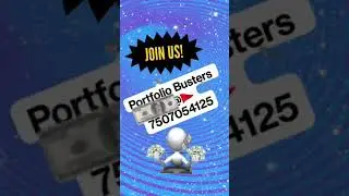 Wel Come @ Portfolio Busters #share #shorts #marketing #tips #learning