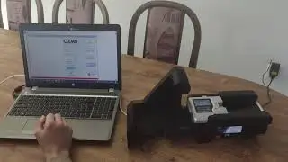 LC-300 - Barcode reader for counting coupons with crosswise barcodes