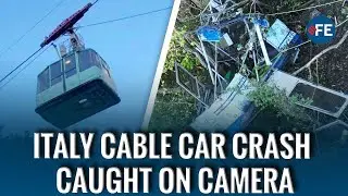 Italy Cable Car Crash: 100 Evacuated at Monte Moro Ski Resort | Helicopter Rescue Operation