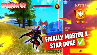 finally master 2 star done ✅ solo grandmaster pushing season 37