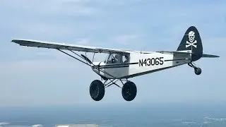 S&uacute;per Cub Flight to Barnstormers 