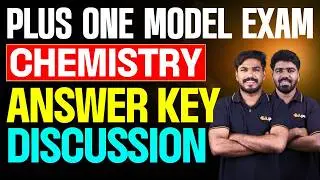 Plus One Chemistry | Model Exam Chemistry Answer Key Discussion | Eduport Plus One