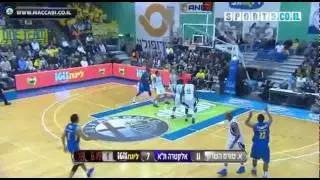 Lotto League 2011/12, Game 11: Bnei Hasharon - Maccabi Tel Aviv 73:113