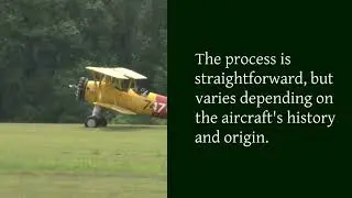 Understanding the Different Categories of an Aircraft Registration Form