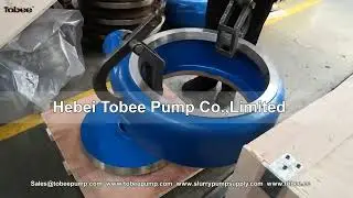 Tobee&reg; 8x6E AH slurry pump frame plate liner and volute