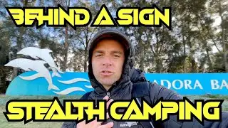 СКРЫТЫЙ КЕМПИНГ ЗА ВЫВЕСКОЙ В АВСТРАЛИИ 🇦🇺