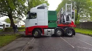 Charles Farrels Amazing Driving Skills  pulling off Bodmin Fair park 23 May 2021