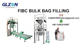 Automatic Bulk Bag Filling Machine  FIBC Jumbo Bag Filling System for Sand, Cement, Limestone
