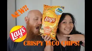 NEW Lays Crispy Taco Chips