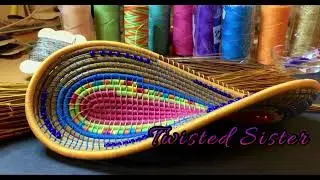 Twisted Sister Pine Needle Basket