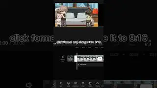 How I move my screen smoothly on capcut || TERRIBLE EXPLAINER! #tutorial #edit #gacha
