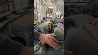 2023 Ford F150 Oil Change Top Side and Engine Air Filter #americanford #fyp #truck #oil