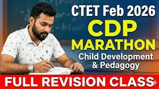 WB TET & CTET | Child Development & Pedagogy (CDP) | Full Revision Marathon | Laws of Learning
