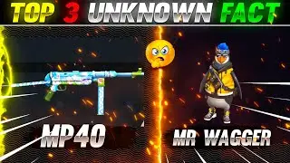 UNKNOWN FACTS OF FREEFIRE😱🔥TOP 3 #SHORTS - GARENA FREE FIRE #2