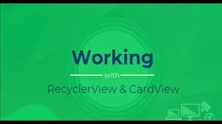 RecyclerView & CardView Tutorial for beginners.