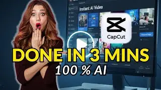 How to Make AI Videos with CapCut Step by Step for Beginners!