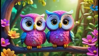Two Little Owls Say the Alphabet + More Nursery Rhymes & Kids Songs