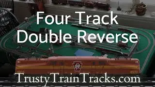 Four Track Double Reverse - Kato All DC