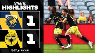 Central Coast 1-1 Wellington Phoenix | SHARK HIGHLIGHTS | Isuzu UTE A-League 2025-26 | Round 03