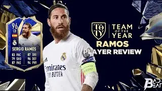 (96) TOTY SERGIO RAMOS PLAYER REVIEW! TEAM OF THE YEAR - FIFA 21 ULTIMATE TEAM
