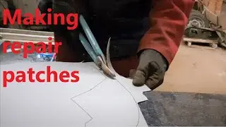 Project Designer Ep 27 - Making boot floor repair patches for my Austin Mini
