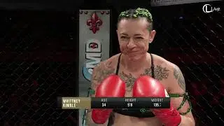 AKA 51 - Мелани Вильялон против Уиттни Кимбл [Полный бой] #mma