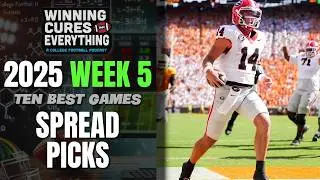 Week 5 College Football Picks for the Ten Biggest Games! 2025